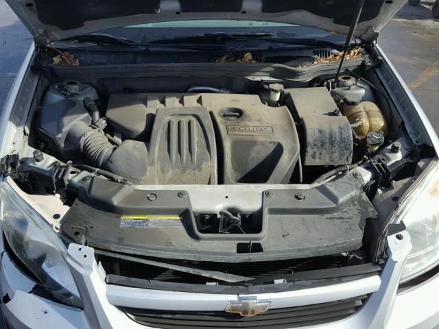 1G1AK55FX77127132 - 2007 CHEVROLET COBALT LS SILVER photo 7