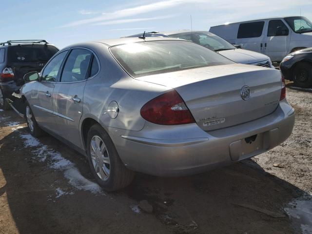 2G4WC582X61267546 - 2006 BUICK LACROSSE C SILVER photo 3