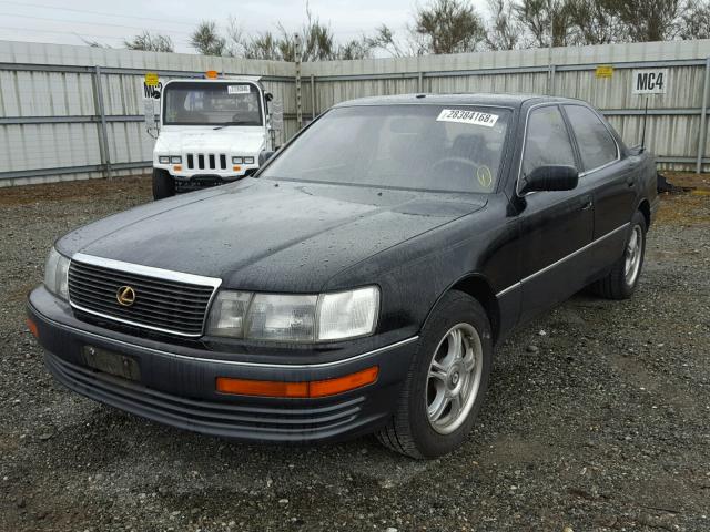 JT8UF11E9R0205781 - 1994 LEXUS LS 400 BLACK photo 2