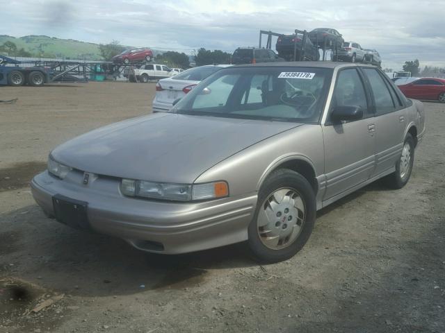 1G3WH52M7VF345952 - 1997 OLDSMOBILE CUTLASS SU GOLD photo 2