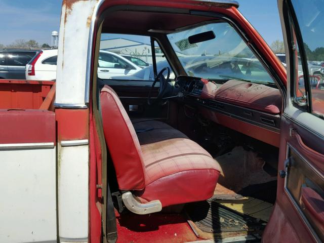 D14JE9S129390 - 1979 DODGE DAKOTA WHITE photo 5