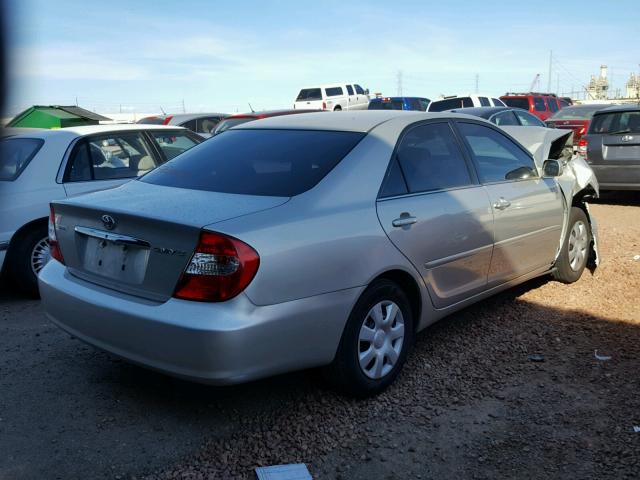 4T1BE32K54U933431 - 2004 TOYOTA CAMRY LE SILVER photo 4