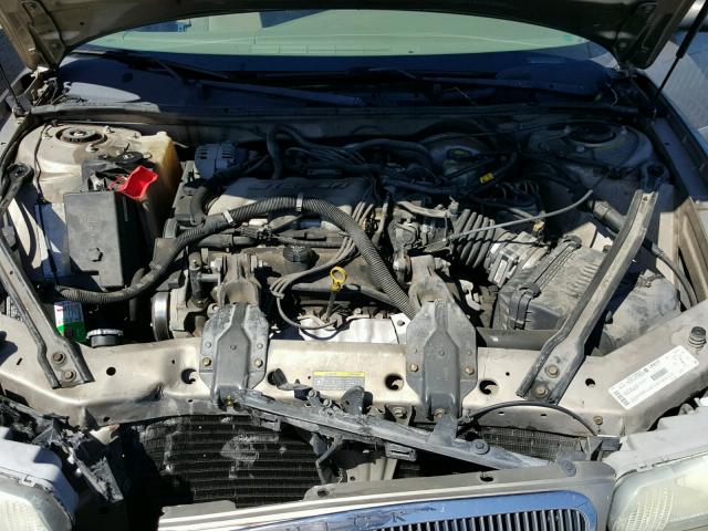 2G4WS52J721281272 - 2002 BUICK CENTURY CU GOLD photo 7