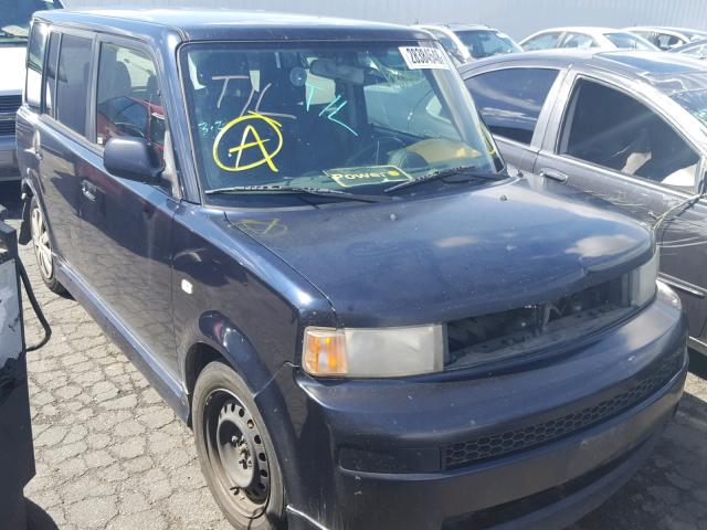 JTLKT324050211101 - 2005 TOYOTA SCION XB BLUE photo 1