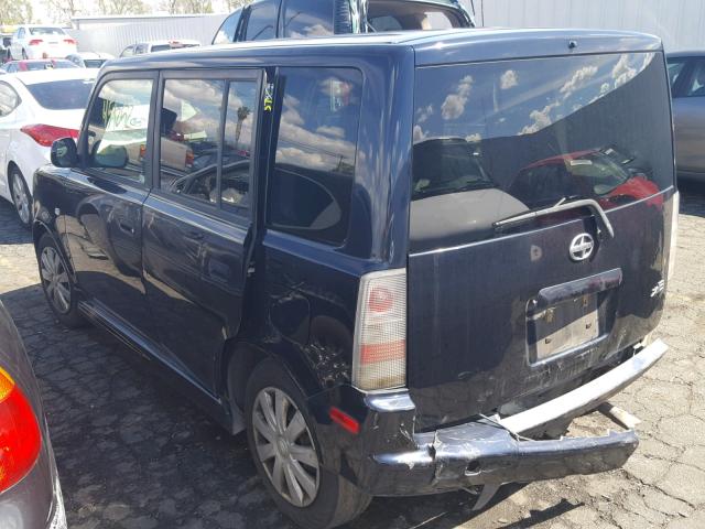 JTLKT324050211101 - 2005 TOYOTA SCION XB BLUE photo 3