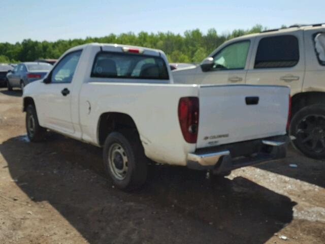 1GCCS149888211773 - 2008 CHEVROLET COLORADO WHITE photo 3