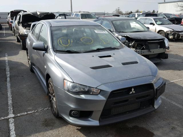 JA32W8FV9CU008828 - 2012 MITSUBISHI LANCER EVO GRAY photo 1