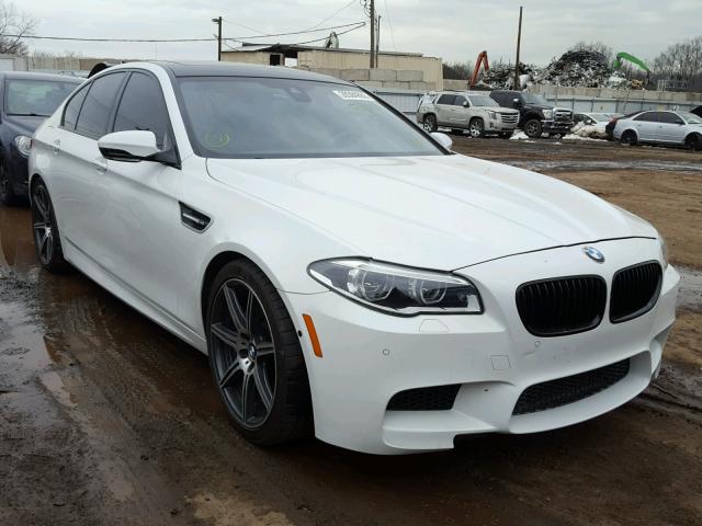 WBSFV9C51ED097693 - 2014 BMW M5 WHITE photo 1