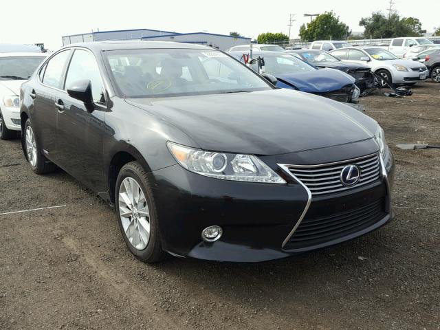 JTHBW1GG7E2046824 - 2014 LEXUS ES 300H BLACK photo 1