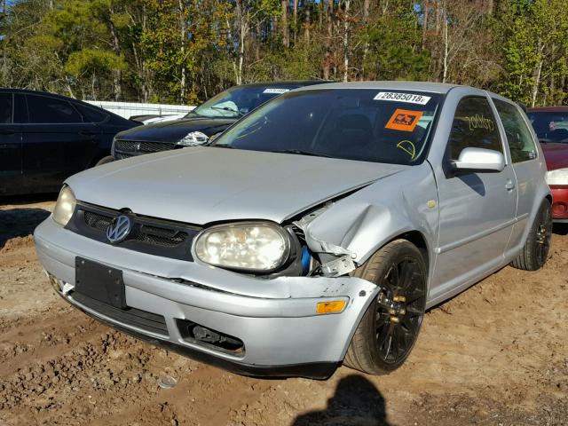 WVWBC31J0XW711844 - 1999 VOLKSWAGEN GOLF GL SILVER photo 2