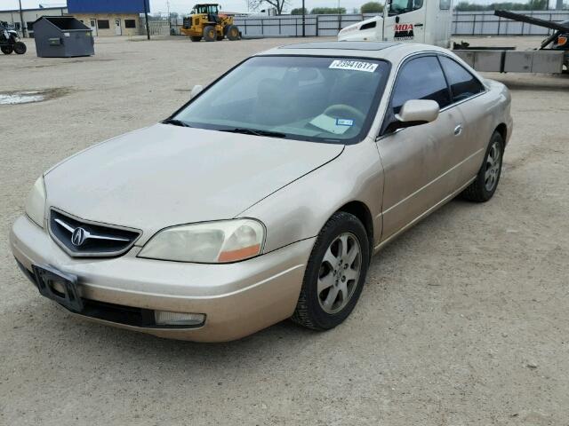 19UYA42451A026310 - 2001 ACURA 3.2CL GOLD photo 2