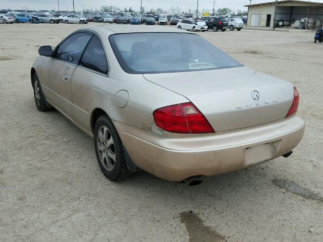 19UYA42451A026310 - 2001 ACURA 3.2CL GOLD photo 3