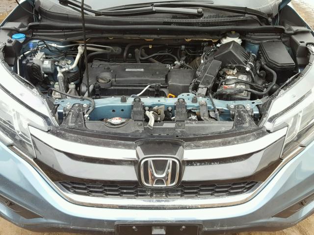 2HKRM3H4XGH516867 - 2016 HONDA CR-V SE TEAL photo 7