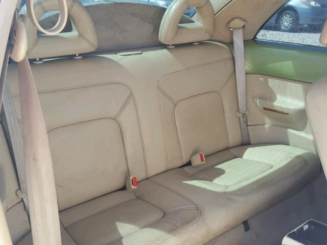 3VWDC21C91M431753 - 2001 VOLKSWAGEN NEW BEETLE 绿色 照片 6