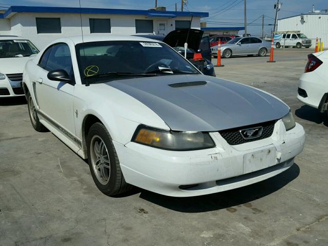 1FAFP40492F134396 - 2002 FORD MUSTANG WHITE photo 1