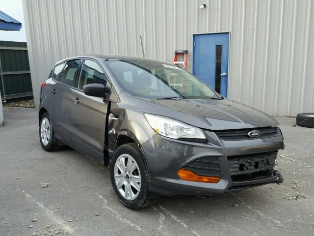 1FMCU0F78FUC20621 - 2015 FORD ESCAPE S GRAY photo 1