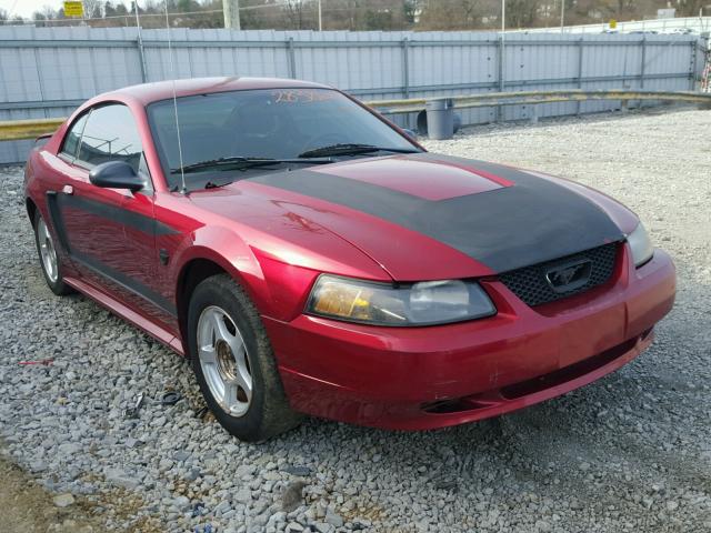 1FAFP40634F152185 - 2004 FORD MUSTANG RED photo 1