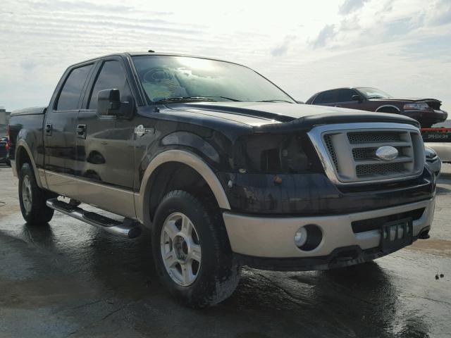 1FTPW14V97KC49470 - 2007 FORD F150 SUPER BLACK photo 1