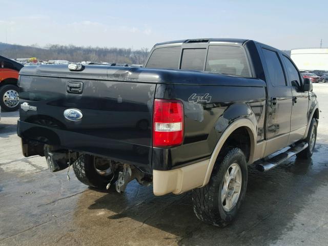 1FTPW14V97KC49470 - 2007 FORD F150 SUPER BLACK photo 4