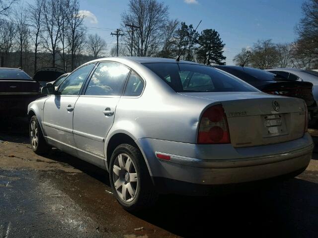 WVWTH63B53P345073 - 2003 VOLKSWAGEN PASSAT GLX 银色 照片 3