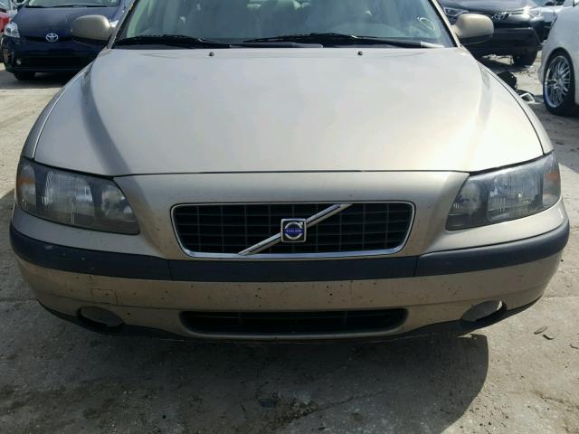 YV1RS61R022125129 - 2002 VOLVO S60 TAN photo 9