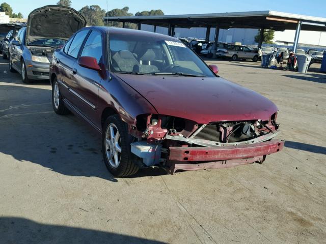 3N1BB51D21L121976 - 2001 NISSAN SENTRA SE RED photo 1