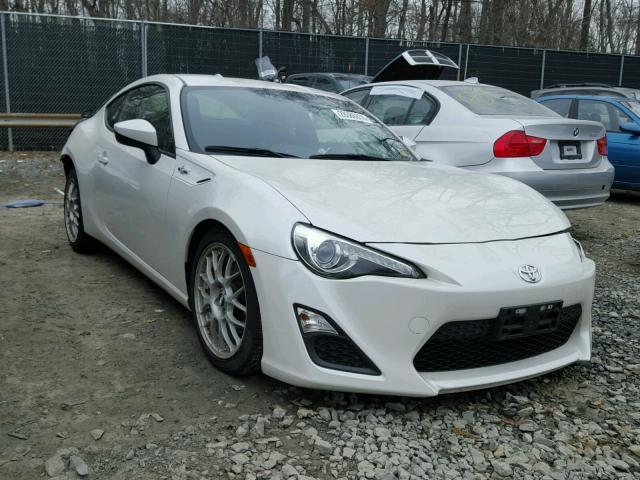 JF1ZNAA12G9703990 - 2016 TOYOTA SCION FR-S WHITE photo 1