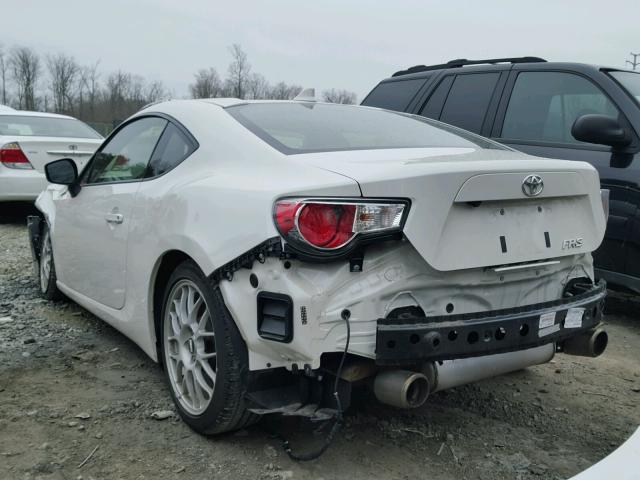 JF1ZNAA12G9703990 - 2016 TOYOTA SCION FR-S WHITE photo 3