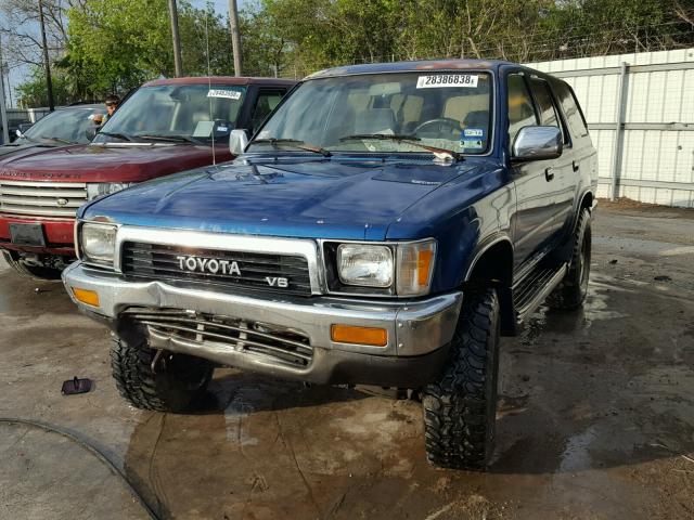 JT3VN39W6M8024010 - 1991 TOYOTA 4RUNNER VN BLUE photo 2