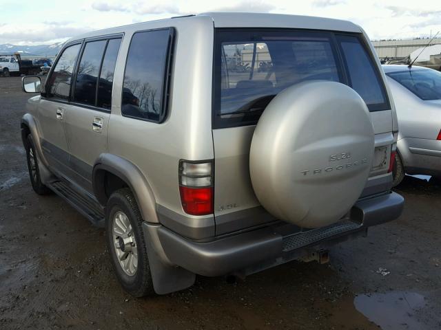 JACDJ58X6Y7J06189 - 2000 ISUZU TROOPER S BEIGE photo 3