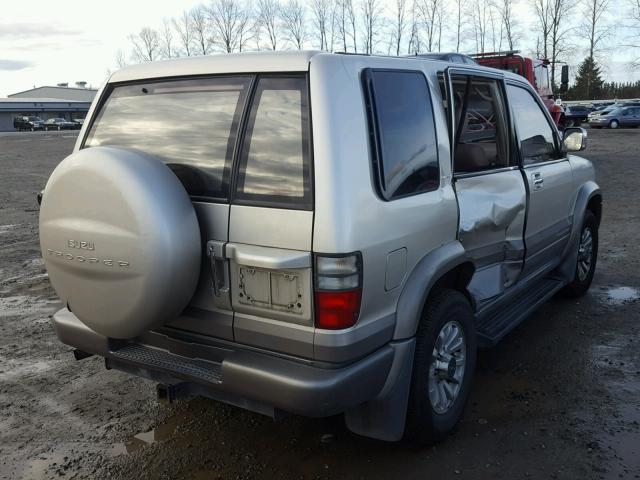 JACDJ58X6Y7J06189 - 2000 ISUZU TROOPER S BEIGE photo 4