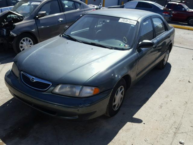 1YVGF22C0X5825625 - 1999 MAZDA 626 ES BLUE photo 2