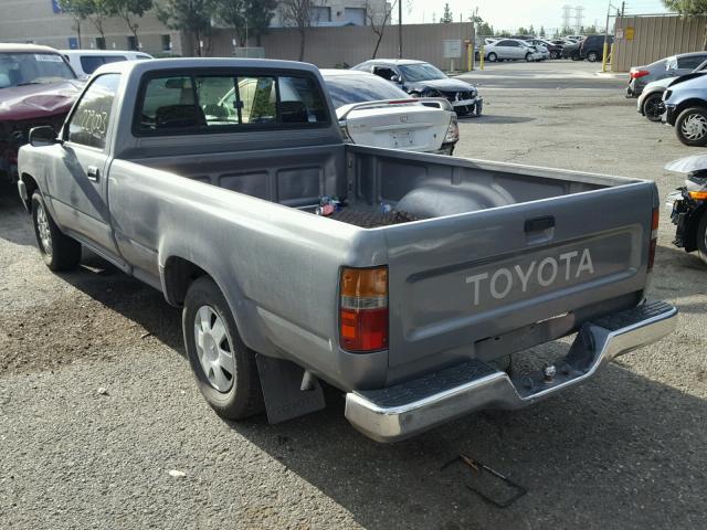 JT4RN82P0P5085419 - 1993 TOYOTA PICKUP 1/2 GRAY photo 3