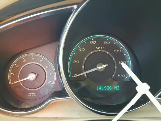 1G1ZC5E08AF126084 - 2010 CHEVROLET MALIBU 1LT 棕色 照片 8