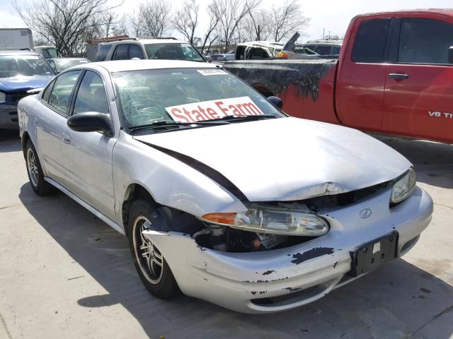 1G3NL52F63C188506 - 2003 OLDSMOBILE ALERO GL SILVER photo 1