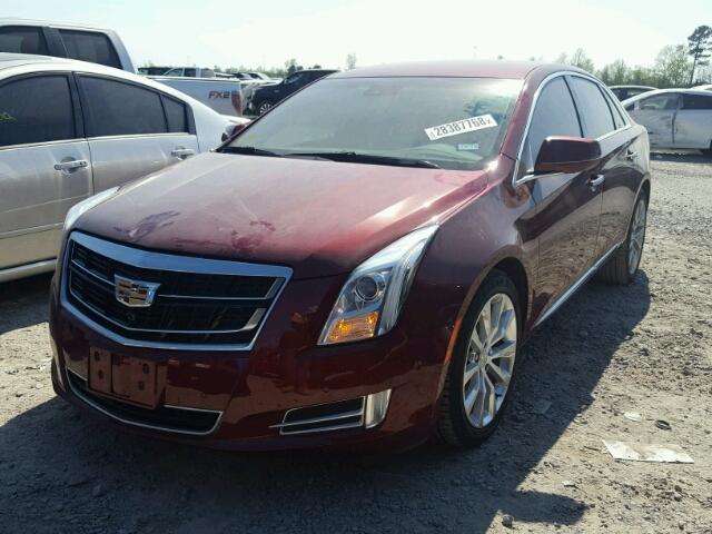 2G61M5S33G9177691 - 2016 CADILLAC XTS LUXURY RED photo 2