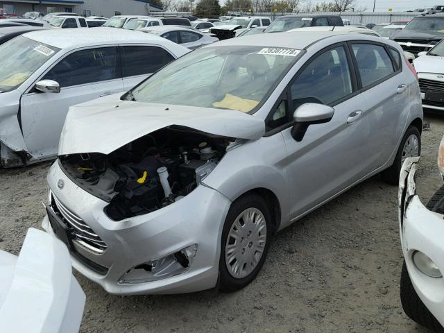 3FADP4TJ1FM203936 - 2015 FORD FIESTA S SILVER photo 2