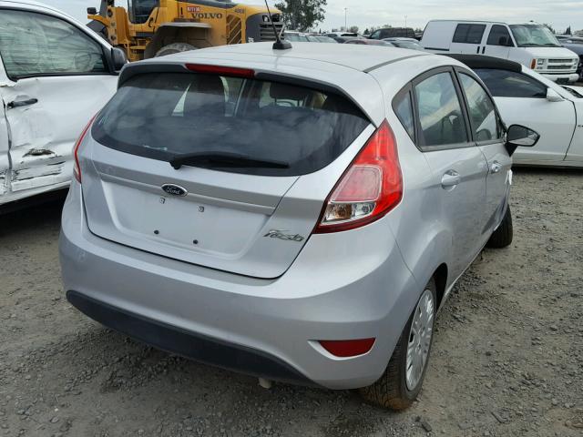 3FADP4TJ1FM203936 - 2015 FORD FIESTA S SILVER photo 4