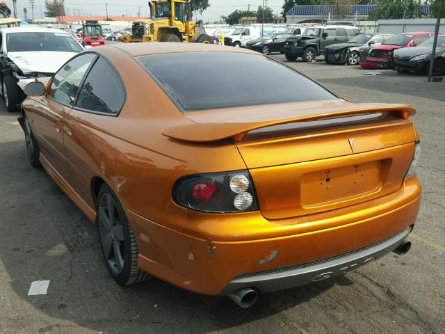 6G2VX12U36L514754 - 2006 PONTIAC GTO ORANGE photo 3