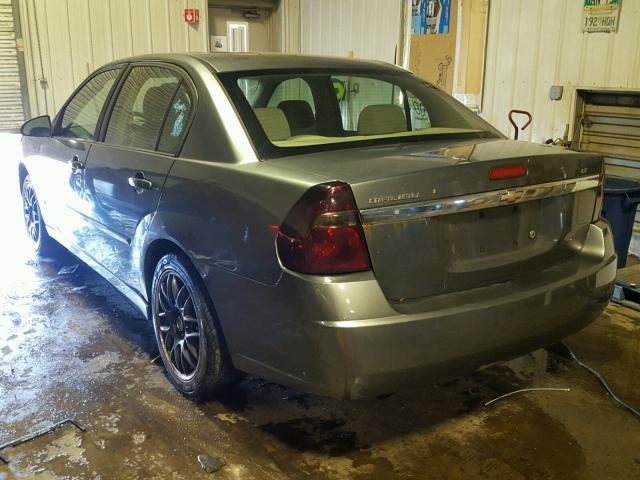 1G1ZT51FX6F100491 - 2006 CHEVROLET MALIBU LT GRAY photo 3