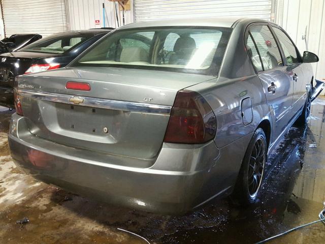 1G1ZT51FX6F100491 - 2006 CHEVROLET MALIBU LT GRAY photo 4