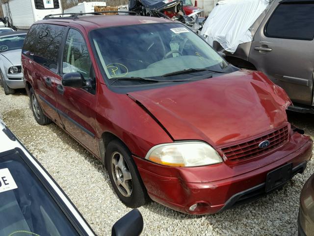 2FMZA51442BA31249 - 2002 FORD WINDSTAR L MAROON photo 1