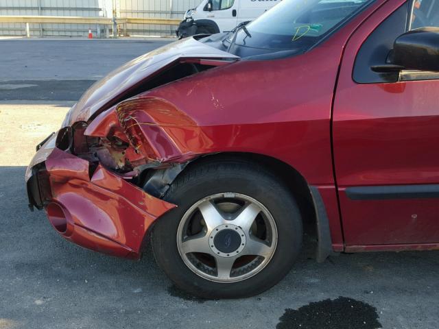 2FMZA51442BA31249 - 2002 FORD WINDSTAR L MAROON photo 9