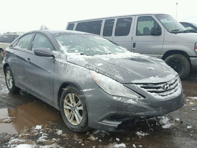 5NPEB4AC1CH442812 - 2012 HYUNDAI SONATA GLS GRAY photo 1