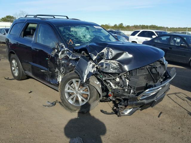 1C4RDJDG1FC114363 - 2015 DODGE DURANGO LI BLACK photo 1