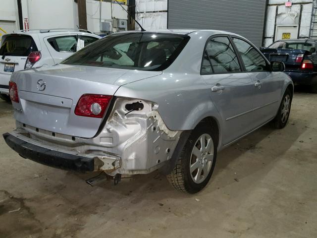 1YVHP80C755M20575 - 2005 MAZDA 6 I SILVER photo 4