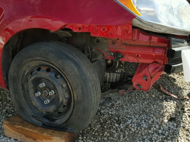 KL1TD6DE4BB150167 - 2011 CHEVROLET AVEO LS RED photo 9