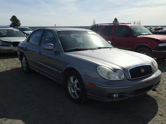 KMHWF35H45A206394 - 2005 HYUNDAI SONATA GLS GRAY photo 1