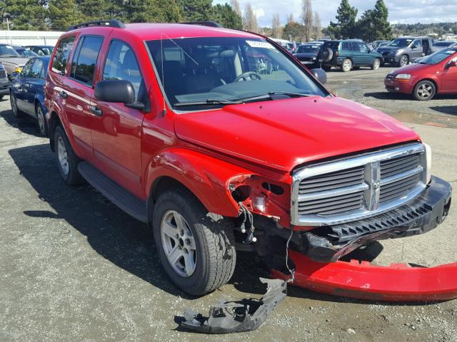 1D4HB48DX4F231196 - 2004 DODGE DURANGO SL RED photo 1