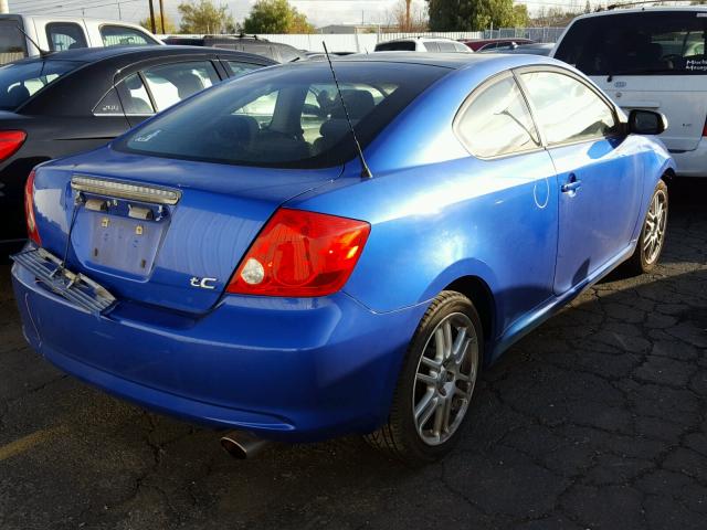 JTKDE167460135089 - 2006 TOYOTA SCION TC 蓝色 照片 4